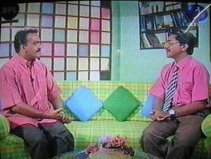 jeevan TV breakfast show, binukumar interviewing jothydevjan28,04