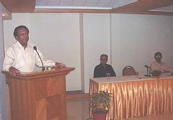 Former Indian Ambassador Shri.T.P.Sreenivasan